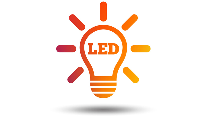led